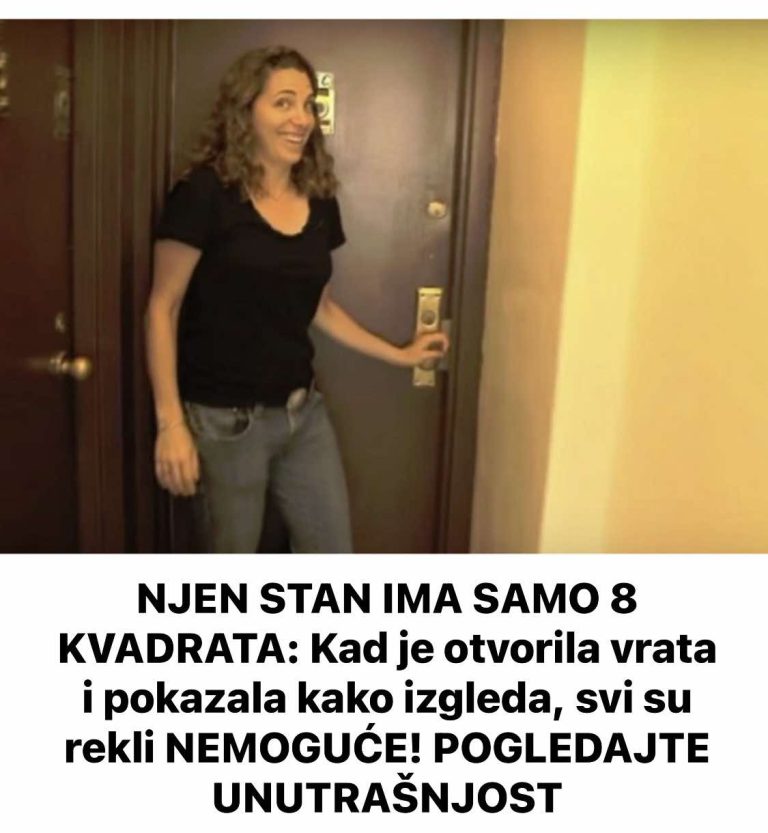 NJEN STAN IMA SAMO 8 KVADRATA Kad Je Otvorila Vrata I Pokazala Kako