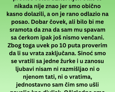 Zaboravio je da ZAKLJUČA vrata kod DEVOJKE dok se se ‘VOLELI’ a ONDA je USLEDIO HAOS!