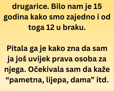 Slučajno je ČULA razgovor muža i njegove DRUGARICE , ostal je u ŠOKU!