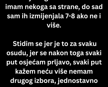 Vara MUŽA godinama a kada ČUJETE razlog ŠOKIRAĆETE SE! Vara MUŽA godinama a kada ČUJETE razlog ŠOKIRAĆETE SE!