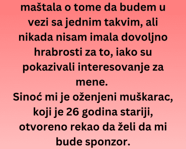 Ponudio joj se da joj bude SPONZOR a kad vidite ŠTA je usledilo ŠOKIRAĆETE SE! Ponudio joj se da joj bude SPONZOR a kad vidite ŠTA je usledilo ŠOKIRAĆETE SE!