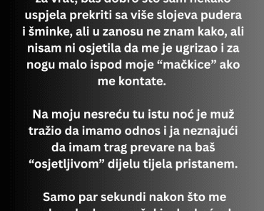 OSTAO joj TRAG neverstva , i kada je muž VIDEO usledilo je OVO , da li je MOGUĆE! OSTAO joj TRAG neverstva , i kada je muž VIDEO usledilo je OVO , da li je MOGUĆE!
