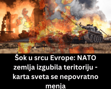 Šok u srcu Evrope: NATO zemlja izgubila teritoriju – karta sveta se nepovratno menja