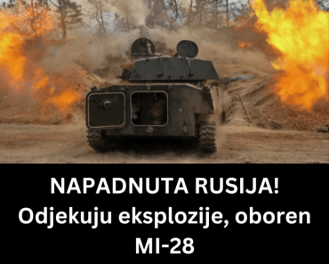 NAPADNUTA RUSIJA! Odjekuju eksplozije, oboren MI-28