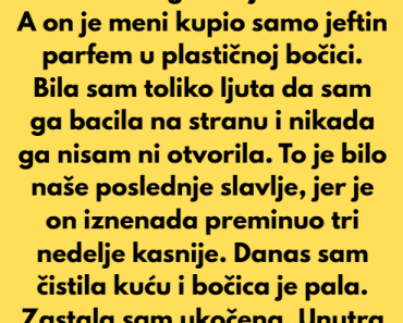 Mesecima sam štedela da mu kupim… Mesecima sam štedela da mu kupim…