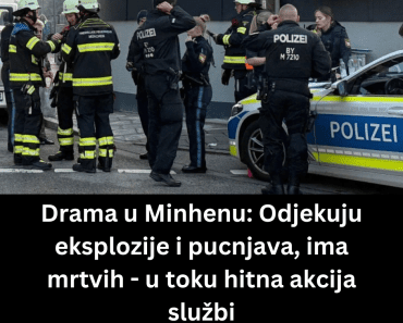 Drama u Minhenu: Odjekuju eksplozije i pucnjava, ima mrtvih – u toku hitna akcija službi