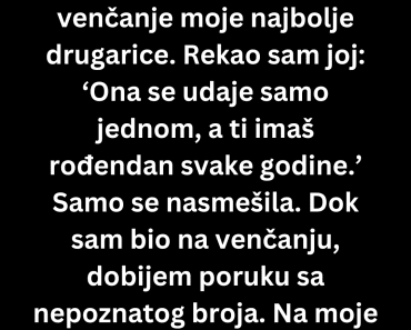 A onda je stigla poruka koja je promijenila sve!