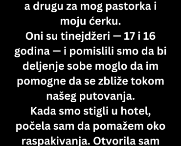 Kada sam otvorila kofer svog pastorka , oblio me je hladan znoj…. Kada sam otvorila kofer svog pastorka , oblio me je hladan znoj….