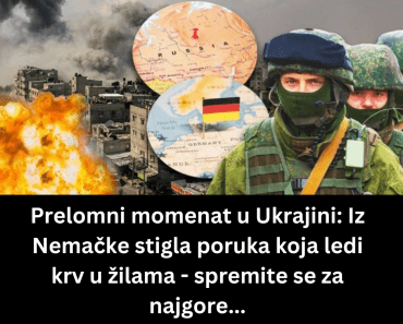Prelomni momenat u Ukrajini: Iz Nemačke stigla poruka koja ledi krv u žilama – spremite se za najgore…