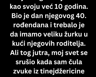 Nikada ne mogu da oprostim svom mužu nakon što sam otkrila…