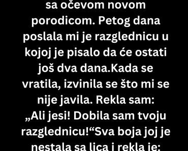 Razglednica me je smirila — a istina koja je usledila me je sledila