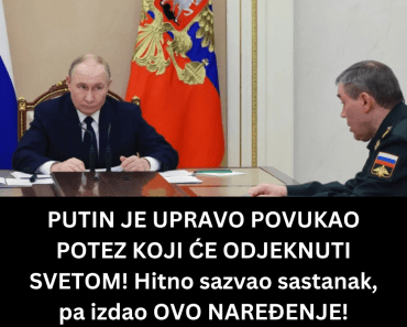 PUTIN JE UPRAVO POVUKAO POTEZ KOJI ĆE ODJEKNUTI SVETOM! Hitno sazvao sastanak, pa izdao OVO NAREĐENJE!