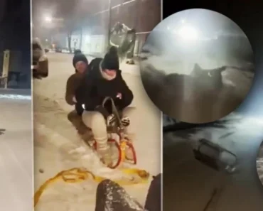 UZNEMIRUJUĆI VIDEO: Ovo je trenutak kada su tinejdžerke pale sa sanki, pa ih pregazio auto