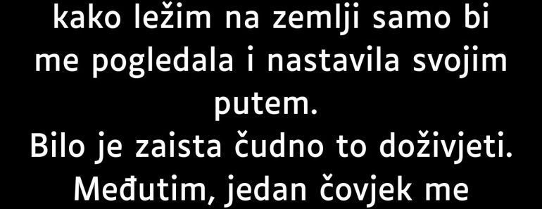 Slomila je gležanj ali pravi šok je tek usledio ….