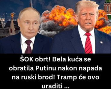 ŠOK obrt! Bela kuća se obratila Putinu nakon napada na ruski brod! Tramp će ovo uraditi …