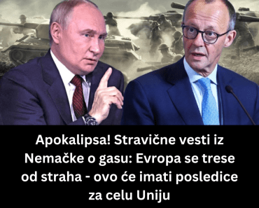 Apokalipsa! Stravične vesti iz Nemačke o gasu: Evropa se trese od straha – ovo će imati posledice za celu Uniju