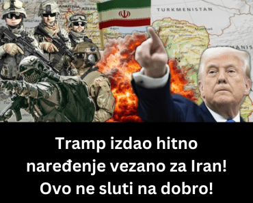 Tramp izdao hitno naređenje vezano za Iran! Ovo ne sluti na dobro!