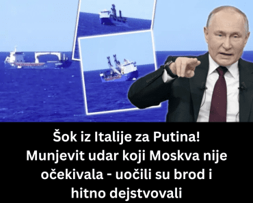 Šok iz Italije za Putina! Munjevit udar koji Moskva nije očekivala – uočili su brod i hitno dejstvovali
