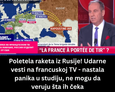 Poletela raketa iz Rusije! Udarne vesti na francuskoj TV – nastala panika u studiju, ne mogu da veruju šta ih čeka Poletela raketa iz Rusije! Udarne vesti na francuskoj TV – nastala panika u studiju, ne mogu da veruju šta ih čeka