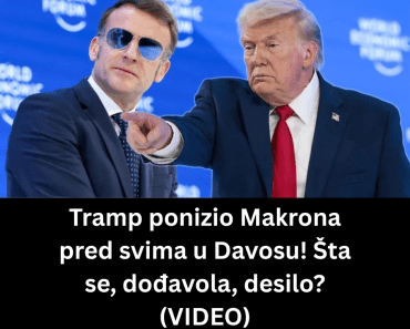 Tramp ponizio Makrona pred svima u Davosu! Šta se, dođavola, desilo?(VIDEO)