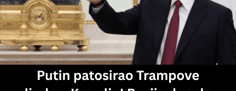 Putin patosirao Trampove ljude u Kremlju! Rusija donela odluku – došlo je do šokantnog zaokreta