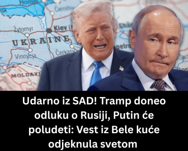 Udarno iz SAD! Tramp doneo odluku o Rusiji, Putin će poludeti: Vest iz Bele kuće odjeknula svetom 